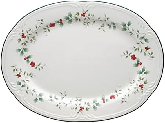 Pfaltzgraff Winterberry Stoneware Serving Platter (14-Inch)