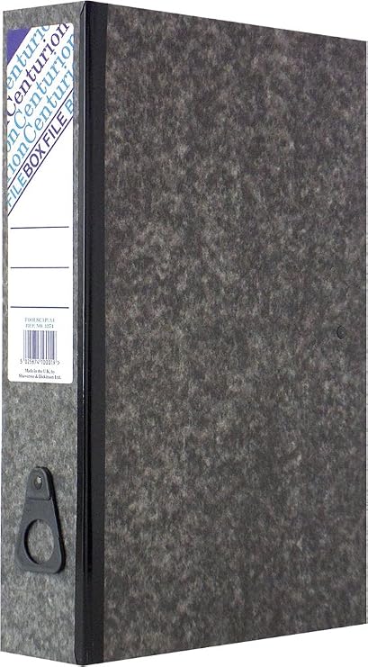 Value Charcoal Box File
