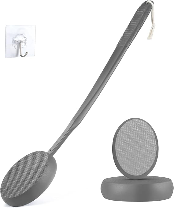 19" Lotion Applicator for Back Gray
