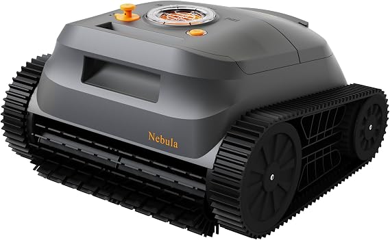 Ultra Nebula Cordless Pool Vacuum Robot, with 5580 GPH Suction, 180 Mins Runtime, Floor & Wall Cleaning, Smart Navigation, Pool Cleaner for Inground and Above Ground Pools up to 3229 Sq.Ft