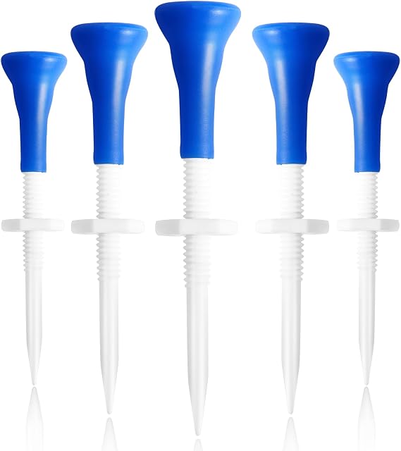 CAITON Golf Tees, Adjustable & Durable Golf Tees, Tee Off with Greater Consistency and Shoot Better Scores