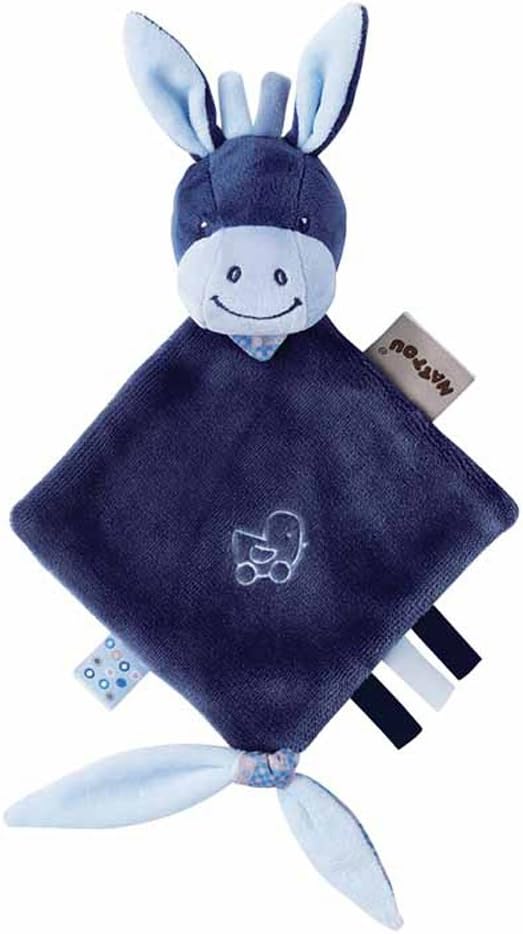 Nattou Alex And Bibou - Mini Doudou Alex The Donkey