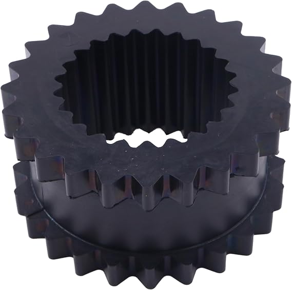 Coupling Sleeve Elastomer 9JE Compatible with S-Flex series, Solid Design, 6" OD, 3" Elastomer Length,1800 in-lbs Nominal Torque