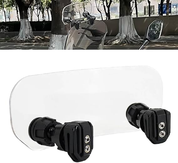 Universal Adjustable Screen Windscreen Windshield Spoiler Air Deflector