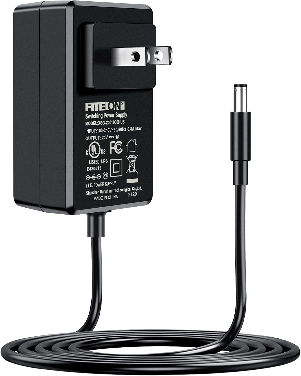 FITE ON UL Listed 24V Kids Ride on Charger Replacement for Model SL24-07-02 SL24-0702 SL240702; Princess Carriage Tundra Powered Ride-Ons Accessories Class 2 Battery Charger