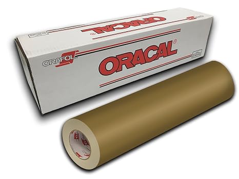 Oracal 651- 12" x 10ft - Gold Metallic 091