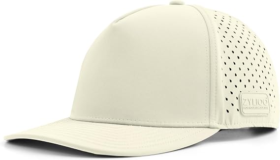 Zylioo XXL Performance Snapback Hat for Big Heads,Laser Vented 5 Panel Cap