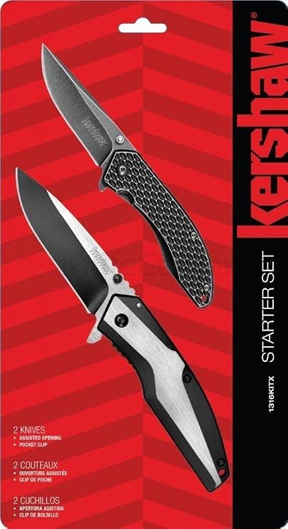 0 Kershaw Knives 9000857 Starter Value Set 2 Knives