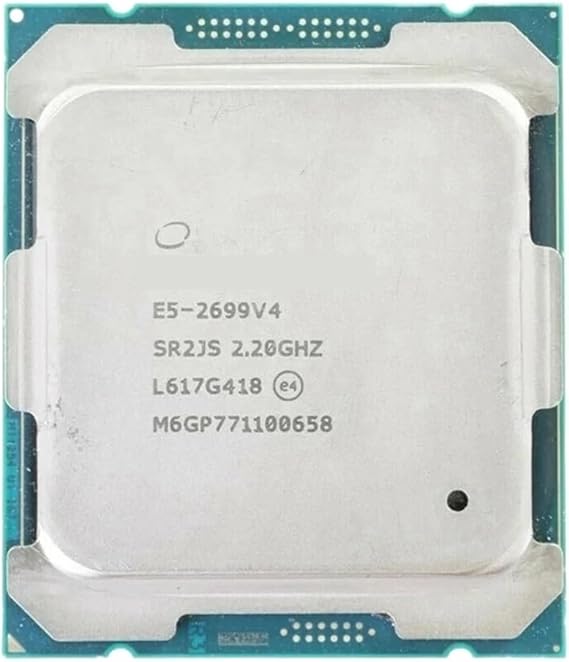 E5 2699 V4 22-Core 2.2GHz 55MB L3 Cache 145W SR2JS LGA 2011-3 CPU processore