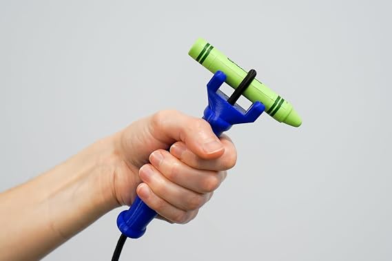 The Wright Stuff Functional Hand Universal Handle, Blue | For Hand Disabilities