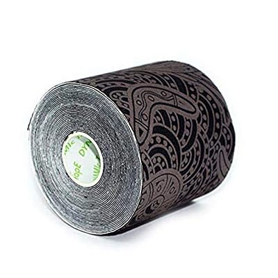 Dynamic Tape, Black Tattoo, 3 x 16.4, Package of 4 Rolls