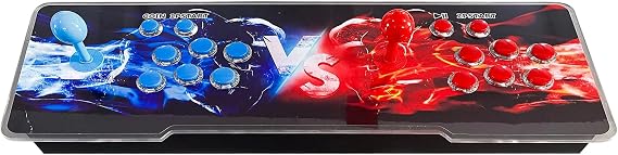 9800 DX 3D Box Arcade Game Console Retro Game Machine for PC & Projector & TV, 2-4 Players, 1280X720, 3D Games, Search/Hide/Save/Load/Pause Games, Favorite List (DX 9800)