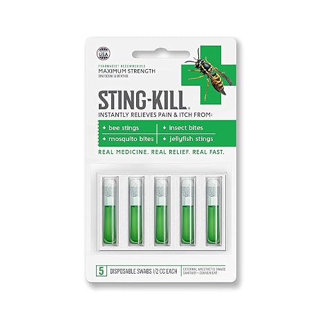 Sting Kill SWABS 5CT per Pack (7 Packs)