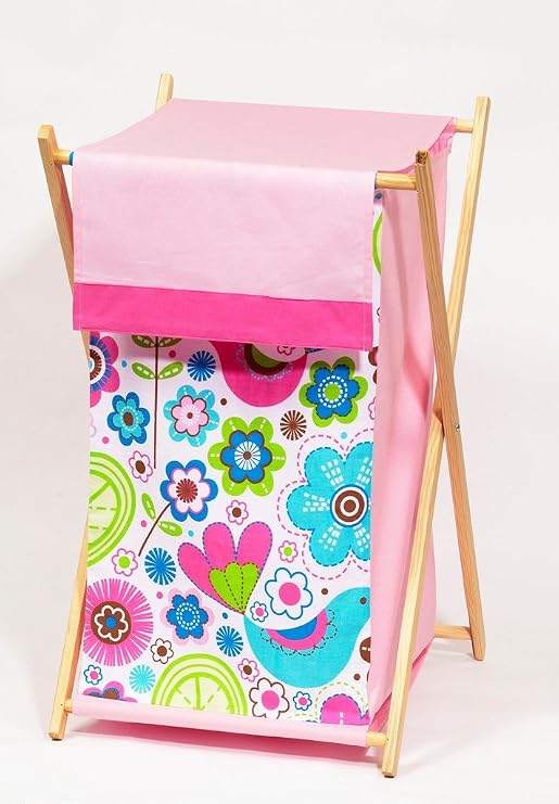 Bacati - Botanical Sanctuary Multicolor Pink Hamper