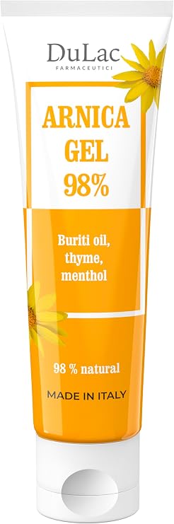Dulac - Arnica Gel 98%, for Muscle and Joint Massage, Refreshing, 100 ml