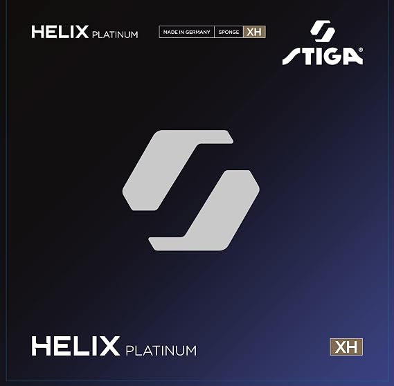 STIGA Table Tennis Rubber Helix Platinum XH