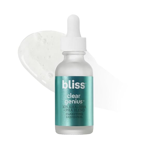 Bliss Clear Genius Clarifying Overnight Liquid Peel - 1 Fl Oz - Skin-Loving