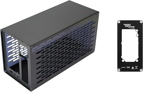 1 セット Gpu ドックケース Th3p4g3 金属ハウジングボックスグラフィックス Gpu ドックボックスラップトップを強化
