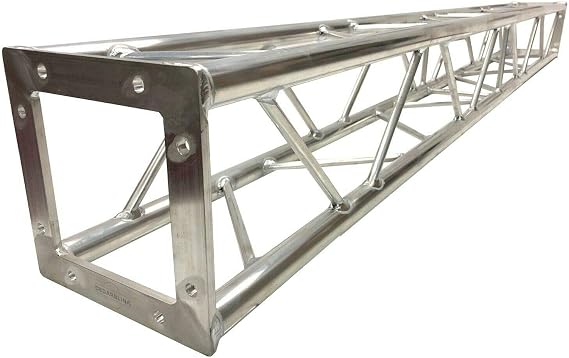 6.56 ft. (2 Meter) Square Aluminum 8"x8" Bolted Type Trussing Segment Section