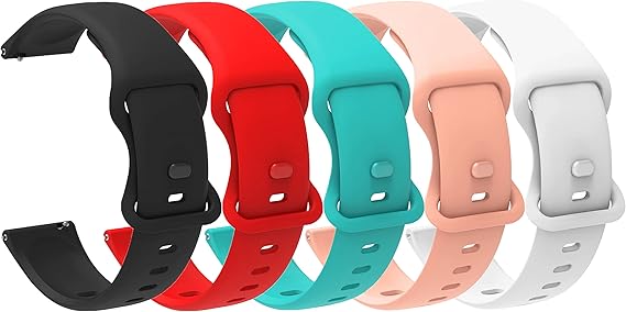 Blueshaweu Compatible with Shock Clock 3 Band, New Soft Silicone Sport Replacement Straps Compatible for Pavlok Shock Clock 3 / Pavlok 3, Shock Clock MAX