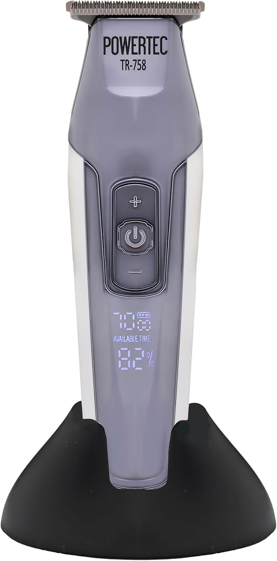 Powertec TR-758 Profesyonel Sakal Ense Tıraş Makinesi (0.1mm - Sıfıra En Yakın)