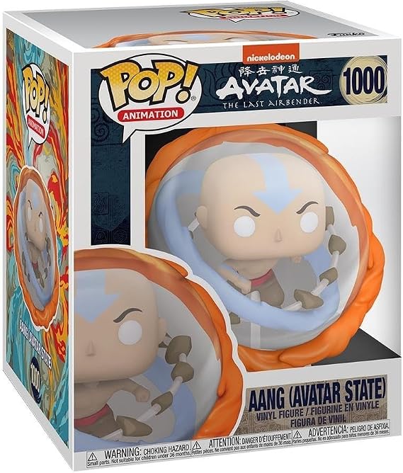 Funko Pop! Süper: Avatar - Aang All Elements - Avatar: The Last Airbender - Vinil Koleksiyon Figürü - Hediye Fikri - Resmi Ticari Ürünler - Çocuklar ve Yetişkinler için Oyuncak - Anime Hayranları