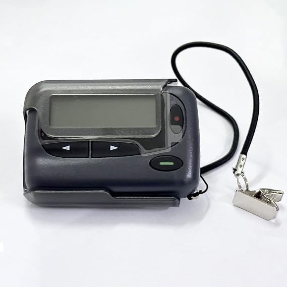 Programmable Alphanumeric Pager (Black, 143-151 MHz)