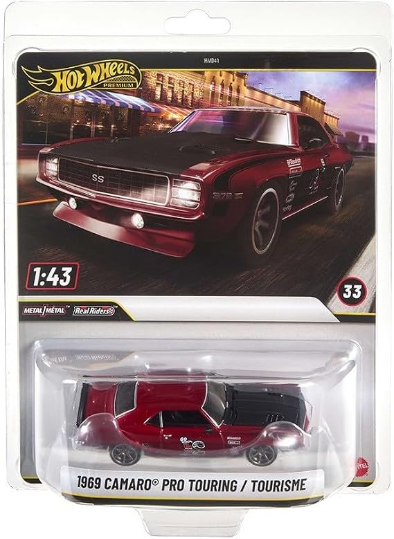 Hot Wheels 1:43 Premium Araba 1969 Camaro Pro Touring HMD41-JCN76