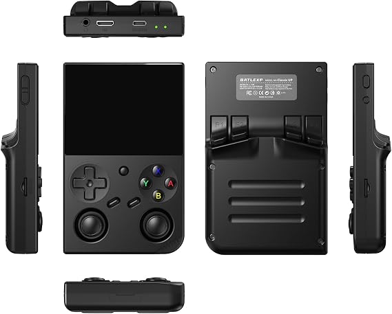 Retro Handheld Game Console,Portable Game with 3.5 Inch IPS Screen,with 64G TF Card Pre-Installed 4353 Games Supports 5G WiFi Bluetooth HDMI and TV Output