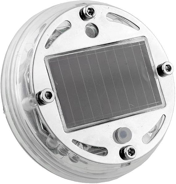 BININBOX Car Wheel Center Caps Hub Solar 12 LED Flash Light Transformers Auto Bot