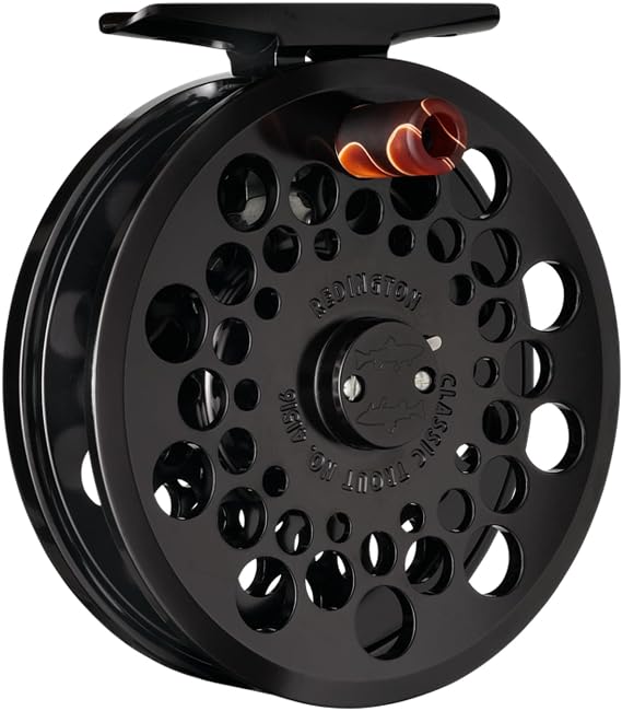 Redington Classic Trout Fly Reel – Lightweight Click-and-Pawl Trout Reel, Large Arbor, CNC Machined Aluminum – 2/3/4 and 4/5/6 Sizes