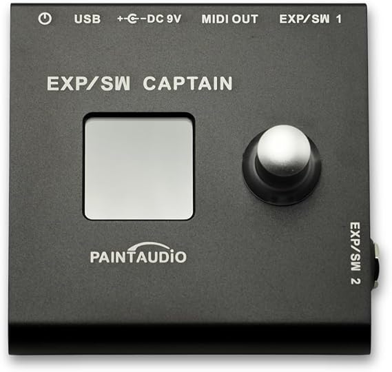 EXP/SW CAPTAIN Multi-Function Expression Pedal & Footswitch to MIDI Controller Box