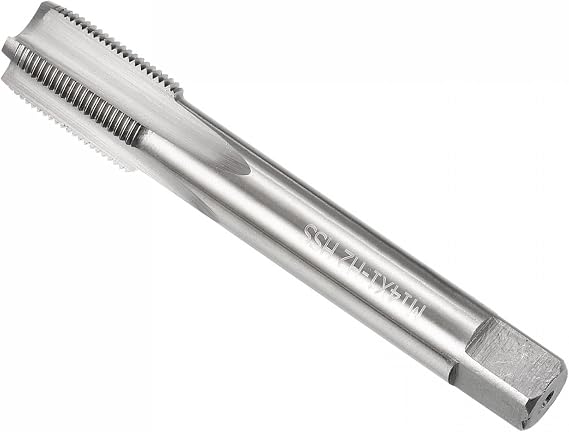Thread Milling Taps, Metric M14 x 1 Thread H2, High Speed Steel Machine 4 Straight Flutes Screw Threading Tool - (Applications: for Tapping Drilling Machine), 1-Piece