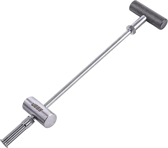JEGS Hydraulic Valve Lifter Removal Tool | Secure Grip Handle | Slide Hammer Design | Overall Length: 13.50in.| Heavy Duty Steel