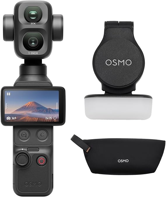 DJI Osmo Pocket 4P Standard Combo Dual Lens 4K Vlog Camera 1" CMOS