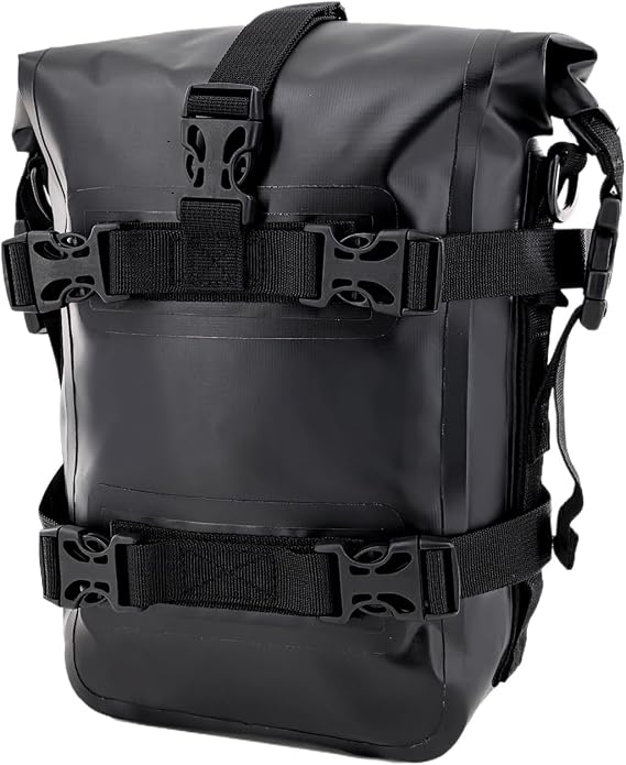 Motorcycle Tail Bag Weatherproof Motorbike Duffel Pannier