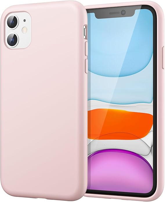 JETech Silicone Case for iPhone 11, Pink