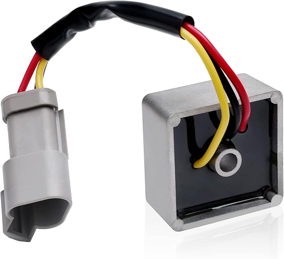 MaySpareClub Car Voltage Regulator,12 Volt Voltage Regulator for Club Car Precedent 2004-up 4-Cycle Gas Golf Cart Replaces OEM# 1025159-01, 1028033-01