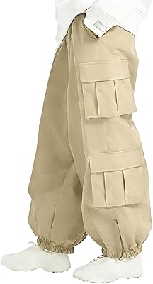 Mens Baggy Cargo Ski Pants Super Baggy Snowboard Snow Pant Women Insulated Loose Pant Sports Waterproof