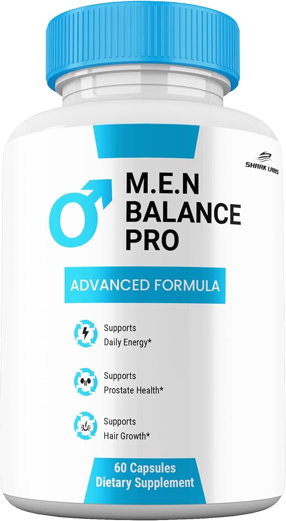 (1 Pack) M.E.N Balance Pro Capsules, Advanced Premium M.E.N. BalancePRO Official Supplement Vitamin Pills, 1 Month Supply