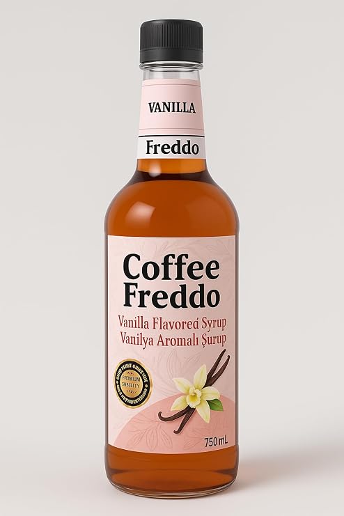 Coffee Syrup Flavor, Coffee Syrups, Fitre Coffee, Espresso 750 ml (Vanilla Flavor)