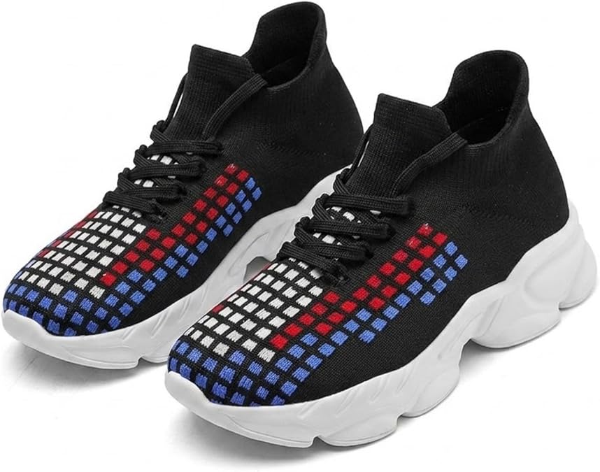 Trendy Womens Walking Sneakers Lightweight Breathable Mesh Trainers Cushioned Platform Athletic Shoes for Daily Gym Travel Casual Streetwear and Sports Style
