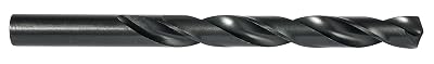 Precision Twist 331HDD Jobber Drill, 0.25 Cutting Diameter, 135 Degree Cutting Angle, Right Cutting Direction, 4 Length, Split Point Black Coating Pack of 12