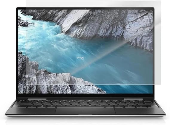 Engo Dell Xps 13 9315 13.4 İnç İle Uyumlu Mat Ekran Koruyucu Notebook, Yansıma Ve Parlama Önleyici Parmak İzi Bırakmayan Laptop Koruma, 9h Temperli Kırılmaz Esnek Nano Cam