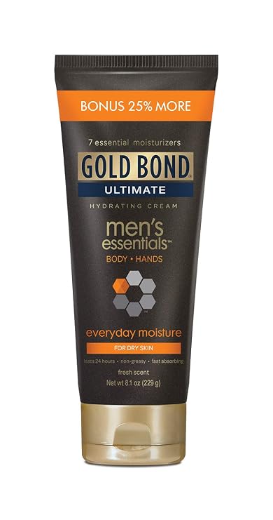 Gold Bond Men's Everyday Essentials Cream, 6.5 Ounce