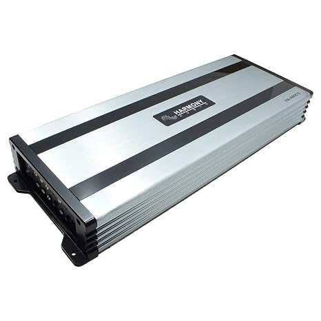 5-Channel Amp for Speakers and Sub Class-D 1600W Peak Harmony Audio
