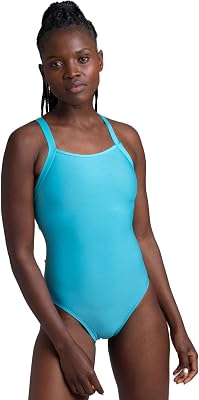 JOLYN Caroline Womens Athletic One Piece Swimsuit with Shelf Bra for Training, Sports and Fitness