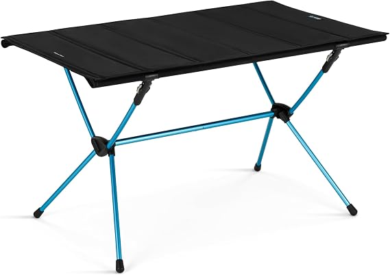 Helinox Table Four Oversize, Packable Camping Table, Black
