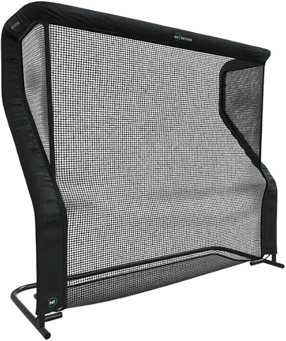 Net Return Pro Series Large 9 Golf Net, Multi-Sport, 9x9 ft, Auto Ball Return, Portable for Indoor/Outdoor