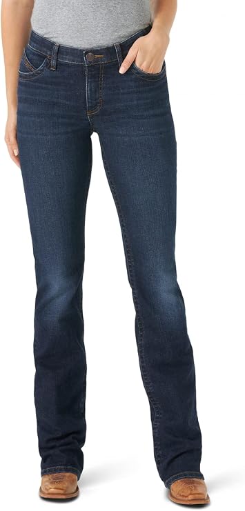 Wrangler Women's Willow Mid Rise Boot Cut Ultimate Riding Pant